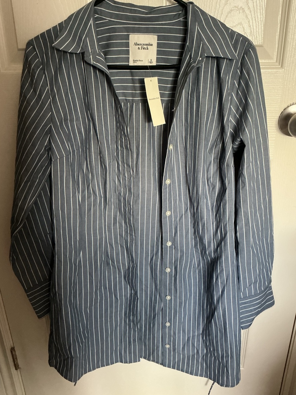 ABERCROMBIE & FITCH long sleeve shirt dress